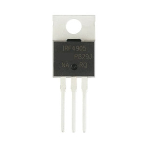Mosfet ช่อง IRF4905PBF-220 P-Channel ของแท้ของใหม่ล่าสุด-55V/-74A ผ่านรู - Product Image 1