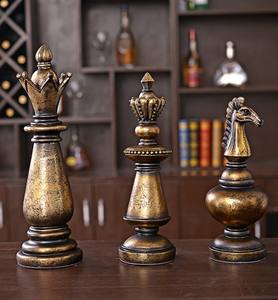 レジンクラフツオーナメントチェス馬チェス天使像アニマルアニメモデル家庭装飾用噴水付属 - Product Image 6