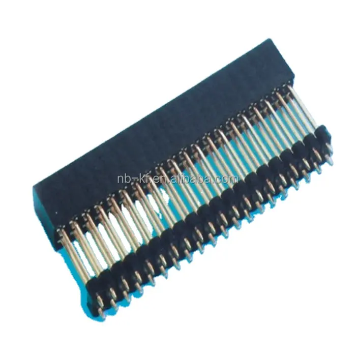 custom 2.54mm female pcb Straight connector female header board spaces H=8.5 total length=19.5/23.5/25.5