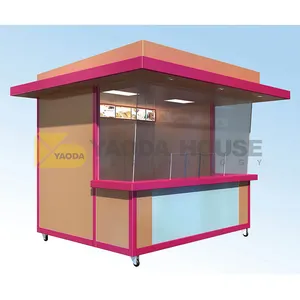 Competitive price prefab house mobile prefabricated house food stall prefab sentry box