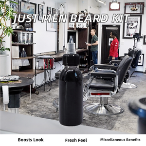 Kit de Tinte Líquido Vegano para Barba Marrón Medio para Hombres, OEM, Impermeable, para Realce del Cabello Masculino, Tarjeta Moldeadora Blanca, Aerógrafo de Barbero - Product Image 2