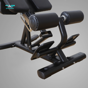 Chaise romaine multifonctionnelle professionnelle pour le développement des fessiers et des ischio-jambiers, avec fonction d'hyperextension et d'entraînement abdominal de qualité commerciale - Product Image 4