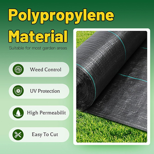 Nhiệm vụ nặng nề Vườn cỏ dại vải PP cỏ dại kiểm soát vải che phủ mặt đất cỏ dại chặn cỏ dại Mat cỏ dại hàng rào cảnh quan vải - Product Image 3