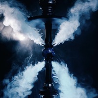 Chicha arabe MOZE Hookah Planet Sphere Tech Style en métal miroir, grande fumée, ensemble complet