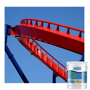 Tinta de óxido de ferro epóxi vermelho anti-ferrugem, nenhum primer resistente à ferrugem para superfície metálica de indústrias e navios