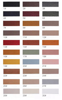Cuir synthétique en daim litchi épais, support PU pour sacs à main, chaussures, canapés, tapis de bureau, 1.7mm, P661