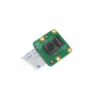 Modul Kamera Raspberry Pi V2 IMX219 8MP Piksel Antarmuka CSI Ukuran Ringkas untuk Raspberry Pi 4 / 3B+ / 3B