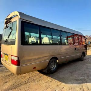 Minibus touristique Toyo Ta Coaster d'<span class=keywords><strong>occasion</strong></span> entièrement équipé, 16 places, pour service de navette dans les zones panoramiques, en vente à bas prix - Product Image 1