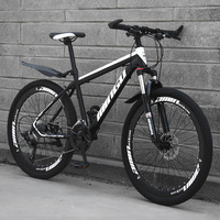 Vélo de montagne/cycle à frein à disque, amortisseur, multi-vitesses, 24/26 pouces, en fibre de carbone, VTT/bicicleta, vélo de montagne pour homme