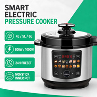 Autocuiseur Électrique Numérique Multifonction 4L 5L 6L avec Cuve Intérieure Antiadhésive et Préréglage 24H pour la Vente en Gros