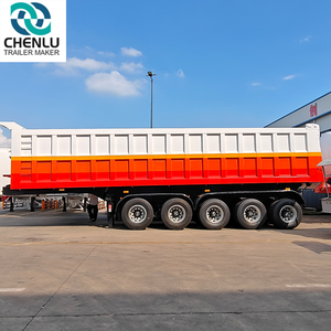 Remolque de Camión Volquete de Alta Calidad, 5 Ejes, 60 Toneladas, 80 Toneladas, Suspensión Mecánica, <span class=keywords><strong>para</strong></span> Transporte de Rocas, en Venta - Product Image 5