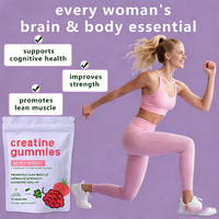 Créatine en gummies, marque privée OEM, gummies pour la croissance musculaire, pour l'avant-entraînement, pour adultes