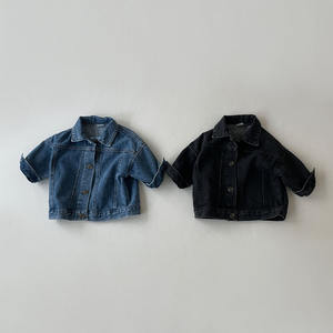 Prezzo basso personalizzato bambini 100% cotone autunno <span class=keywords><strong>bambino</strong></span> Denim ragazzi giacca cappotto invernale giacche di <span class=keywords><strong>jeans</strong></span> per bambini - Product Image 3