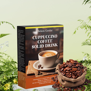 Café Cappuccino Maca para hombres, rico en sabor, caja de café instantáneo de nueces <span class=keywords><strong>y</strong></span> chocolate - Product Image 1