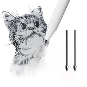 Puntas de repuesto de alta sensibilidad para <span class=keywords><strong>Samsung</strong></span> <span class=keywords><strong>Tab</strong></span> S 7/<span class=keywords><strong>8</strong></span>/9 1 pieza/2 uds/3 uds/5 uds puntas de lápiz de Metal de punta fina bolígrafos Stylus compatibles - Product Image 3