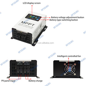 Myami 30A 60A 100A MPPT Set-DOWN để 12V 24V 48V off-lưới PV 150V đầu vào năng lượng mặt trời CHARGE CONTROLLER Caravan năng lượng mặt trời hệ thống cho pin - Product Image 4