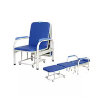 EU-AC511 Prix Bon Marché D'hôpital De Chevet Lit D'appoint Escorte Médicale Chaise Pliante