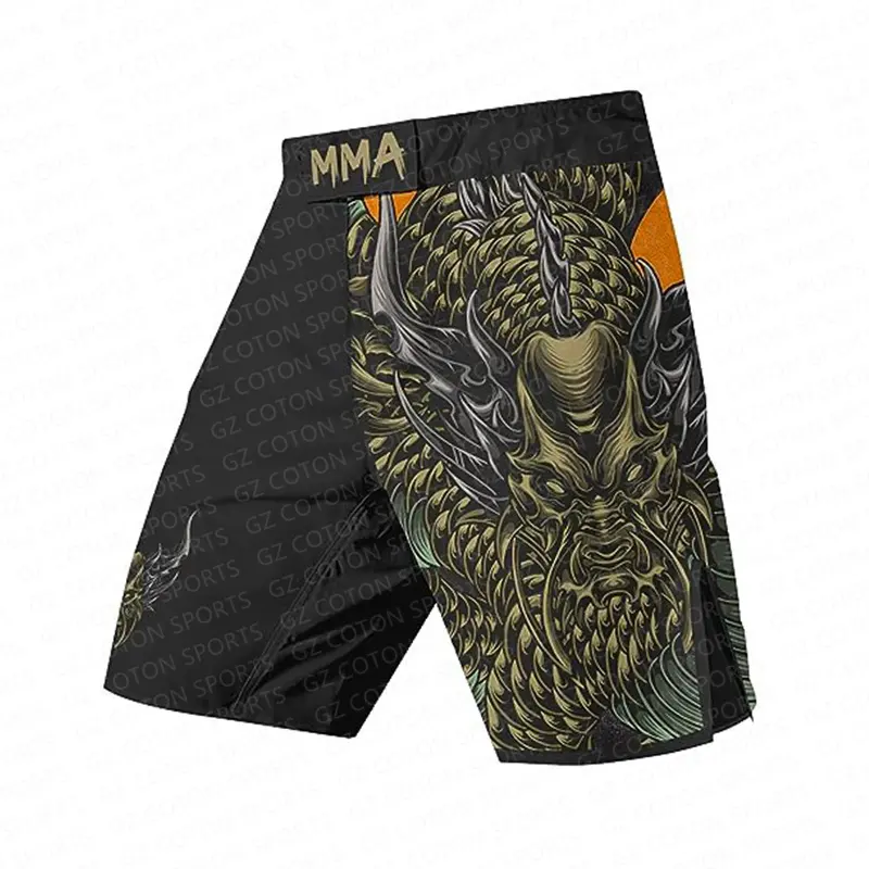 Totalmente sublimación Hombres Extreme MMA Fight Shorts UFC Cage Fight Grappling Muay Thai Boxing Bañadores