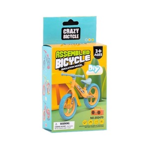 Bricolage vélo assemblé enfants Puzzle blocs Intelligence assemblé équilibre voiture pédale voiture petites particules <span class=keywords><strong>bloc</strong></span> de construction jouets - Product Image 1