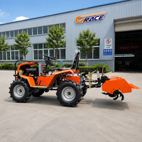 Envío Gratis Mini Tractor Agrícola de 18 Hp con Arranque Eléctrico, Diésel, 4x4, con Implementos
