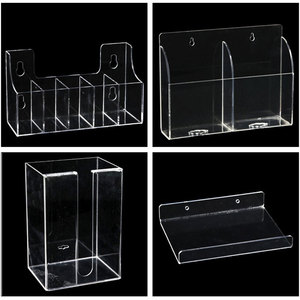 VUÔNG Acrylic Polycarbonate Bảng điều khiển Hộp lưu trữ dấu hiệu hiển thị đứng bằng cách xử lý liên kết - Product Image 2