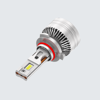 Ampoules de phare LED pour voiture de bonne qualité X18S 9005 HB3 60W 12000LM H11 H7 880/881 9012 9006 Ampoule LED automobile avec ventilateur
