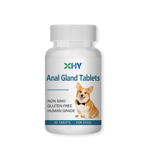 Comprimidos Personalizados para Glândulas Anais Promovem o Suplemento Natural Comprimidos para Glândulas Anais Suplemento para Cães e Gatos - Product Image 1