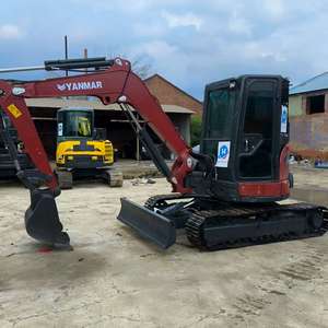 รถขุดตีนตะขาบยันม่าร์ ViO60 รุ่นปี 2022 แบบ Zero Tail Swing ระบบไฮดรอลิก สำหรับงานก่อสร้าง - Product Image 1