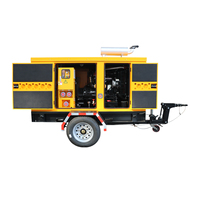 Generador Diésel KAIHUA KH-75GF de 75kW para Remolque Móvil, Tipo Súper Silencioso, Certificado CE, Fuente de Alimentación Flexible