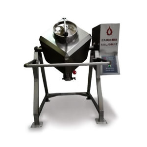 Mélangeur de poudre cubique Kandemir 150 litres, mélangeur rotatif 3D en acier inoxydable, de laboratoire à l'échelle industrielle - Product Image 2