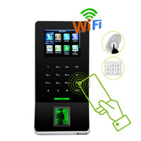 Sistema de Control de Acceso Biométrico F22 WIFI con Huella Dactilar y RFID, Máquina de Registro de Asistencia y Control de Acceso Inteligente para Puertas