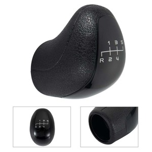 Mercedes-Benz Van Gear <b>Shift</b> <b>Knob</b> Black Leather 5-6 Speed Ergonomic Design Standard Fitment - Product Image 3