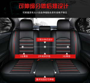 Housses de siège de voiture universelles en cuir, couvre-siège pour véhicule Mustang, accessoire pour automobiliste - Product Image 6