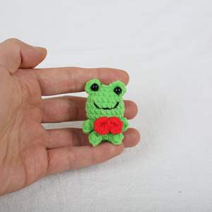 Conception faite à la main tricoté Amigurumi Crochet Capybara pédant poupée mignon crocheté animaux mignon dessin animé Animal poupée pendentif - Product Image 6