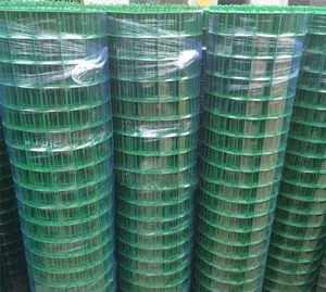 Factory Sale Welded Wire Mesh For Farm Fence Galvanized PVC Coated For Garden Fences Welded Wire Mesh Rolls For Animal Pet Cages