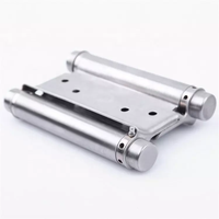 Charnière de porte à ressort à double action en acier inoxydable