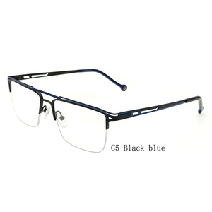 Yasee Vintage <span class=keywords><strong>Retro</strong></span> famoso hombres diseño Metal gafas ópticas marcos moda óptica gafas masculinas gafas coloridas - Product Image 6
