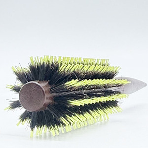 ชุดแปรงผมทรงกลมขนหมูป่าสำหรับผู้หญิงผู้ชาย แปรงสำหรับเป่าผม จัดแต่งทรงผม ม้วนผม พร้อมด้ามไม้ - Product Image 1