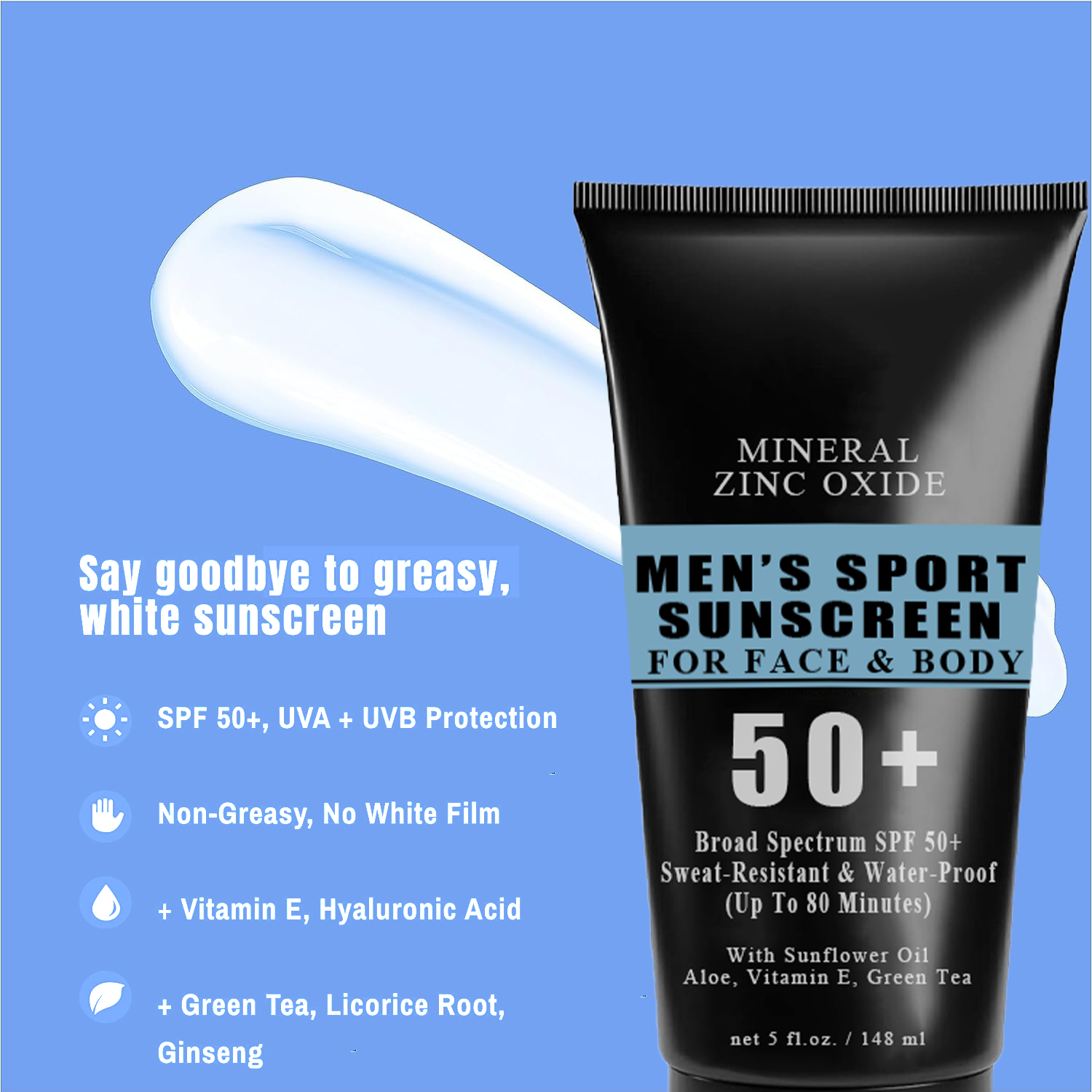 Crème solaire SPF 50 +