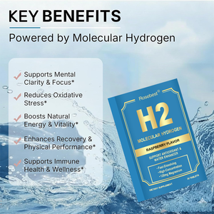 Tabletas Efervescentes de Hidrógeno Molecular H2 de Magnesio de 120 mg, de Disolución Rápida y Alta Concentración (16 ppm), Marca Privada OEM - Product Image 2