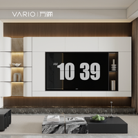 VARIO Rénovation, design et production de meubles TV haut de gamme pour salons résidentiels et hôteliers.