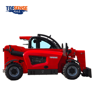 รถยกเทเลสโคปิคสำหรับพื้นที่ขรุขระยี่ห้อ Topsense ของจีน ขนาด 6 เมตร ผลิตในจีน ใช้เครื่องยนต์ Perkins รับน้ำหนักได้ 2.5 ตัน มาตรฐานยูโร 5 - Product Image 4