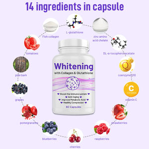 Suplemen pencerah kulit, pil pencerah dengan kolagen kapsul pemutih kulit, penghilang bintik hitam, suplemen pemutih kulit - Product Image 5