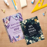 Carnet de planification personnalisé pour la fin de vie, en papier à feuilles mobiles, pour les cas où je disparaissais – Cadeau idéal pour best-sellers