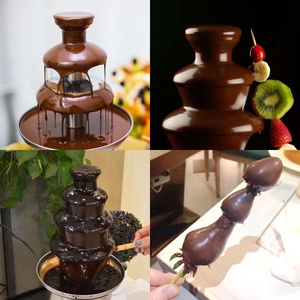 Nouvelle <span class=keywords><strong>Fontaine</strong></span> à <span class=keywords><strong>Chocolat</strong></span> Électrique à Quatre Niveaux en Acier Inoxydable, Style <span class=keywords><strong>Fondue</strong></span>, pour Usage Domestique et Commercial - Product Image 5