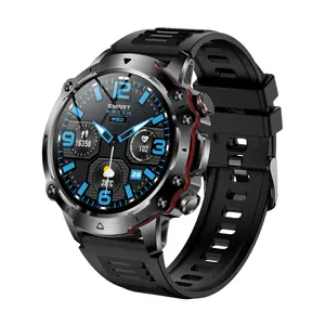El mejor reloj inteligente popular para deportes al aire libre de 1,52 pulgadas V91 BT Call Blood Oxygen Tracking Smartwatch productos en tendencia 2023