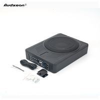 Subwoofer actif pour voiture de 10 pouces sous le siège, 500 W max, amplificateur de classe AB intégré, ultra fin XE-10U OEM ODM