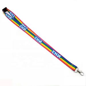 Soporte de insignia de cordón de carrete NHS personalizado hecho de material de nailon duradero - Product Image 2