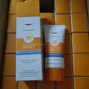 Euceri Zonnebrandcrème Spf50 + Voor Vette Acne Sensetive Huid Olie Controle Anti-Shine Bescherming Tegen De Zon Licht Verfrissende Gel-Crème 50Ml