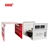 Protector de Voltaje Monofásico TND-1500VA SVC - Diseño Silencioso para Hogar y Oficina, Entrada 150-260V, Protección Inteligente Contra Sobrecargas